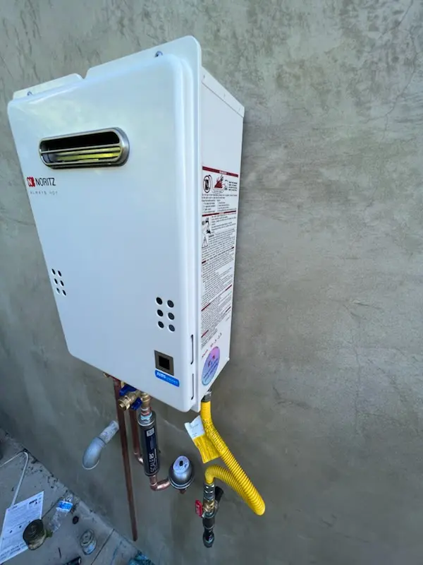 Tankless water heater installation for Bankhead - Bolton homes